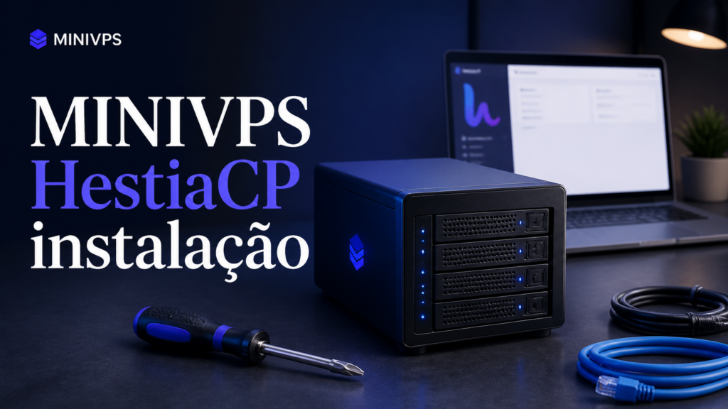 MINIVPS + HestiaCP: guia de integração, instalação e configuração